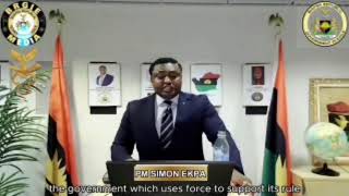 Biafra Republic PM Simon Ekpa On Emergency Press Briefing The Liberation of Biafra is taking a ne… [upl. by Draude840]