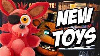 Five Nights at Freddys HUGE FOXY PLUSH  PIZZA KIT AND MORE [upl. by Leahcimed]