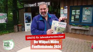 Gratis Familienkalender 2024 für alle Jahreskarteninhaber [upl. by Renick429]