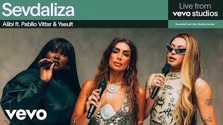 SEVDALIZA  ALIBI  Live From Vevo Studios ft PABLLO VITTAR YSEULT [upl. by Karlow388]