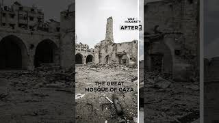 Destruction of Gaza The Great Mosque [upl. by Holms774]