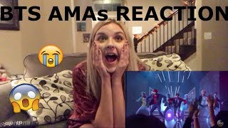 BTS  2017 AMAs PERFORMANCE  REACTION [upl. by Norihs520]