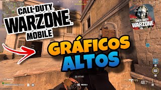 👉 Como Poner los GRAFICOS ALTOS en Call Of Duty WARZONE MOBILE ✅ 2024 [upl. by Anrak]