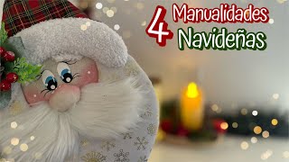 Manualidades Navideñas  Ideas para Regalar o Vender  Diy Christmas  Artesanato [upl. by Esbenshade]