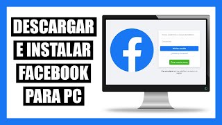 Cómo Descargar e Instalar Facebook en la PC Última Versión [upl. by Lavine]