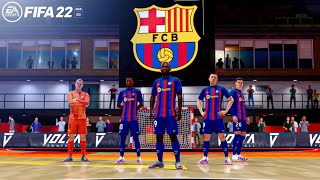 Barcelona Vs Liverpool Ft Lewandowski Kessié Christensen  Volta Football Gameplay [upl. by Auqinal415]