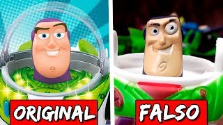 REAGINDO A BRINQUEDOS FALSOS DO TOY STORY [upl. by Morlee856]