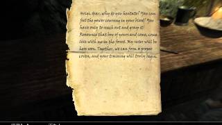 Anises Cabin  Primary Location  Loot Guide  Elder Scrolls 5 Skyrim [upl. by Ddarb]