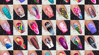 Nail Art Designs 20nails  Best Nail Art Compilation [upl. by Nylinnej]