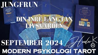 Jungfrun ♍️ September 2024  Din Inre Längtan  Modern Psykologi Tarot  Healer K [upl. by Amjan]