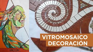 Mosaiquismo amp Vitromosaico Tecnica y tips del arte con vitro mosaicos Mariana Cozzi Artista [upl. by Stauder]