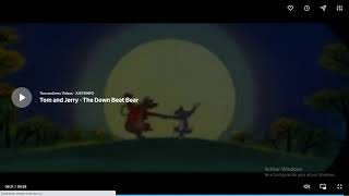 Tom and Jerry  The Down Beat Bear End Title 1956 [upl. by Menis]