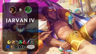 Jarvan IV Jungle vs KhaZix Rampage  EUW Master Patch 1419 [upl. by Akered]