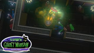 Nintendo Land  Coop Luigis Ghost Mansion No GamePad [upl. by Auhsuj]