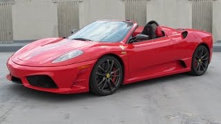 2009 Ferrari F430 Scuderia 16M Spider Start Up Exhaust and In Depth Review [upl. by Arbas]