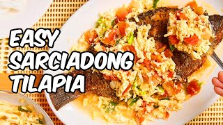 HOW TO COOK SARCIADONG TILAPIA TILAPIA IN TOMATO SAUCE [upl. by Gan]