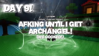 Day 9 of afking until I get archangel  Sols rng Era 9 [upl. by Ulund476]