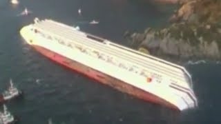 Costa Concordia affonda allIsola del Giglio [upl. by Rodolph]