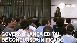 Edital do Concurso Nacional Unificado é publicado [upl. by Haodnanehs]