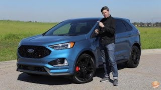 2019 Ford Edge ST First Drive Video Review [upl. by Anim402]