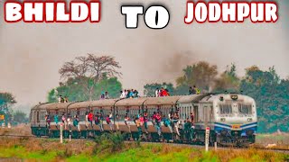 bhildi to jodhpur in demu passenger train  train vlog 2 [upl. by Doble]