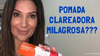 Tudo sobre a POMADA MILAGROSA para manchas e MELASMA da internet [upl. by Yeleak]