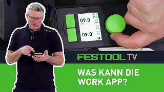 CSC SYS 50 WorkApp Anbindung Festool TV Folge 267 [upl. by Haerr]