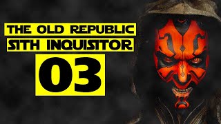 The Old Republic  Part 3 Inquisitor  Star Wars [upl. by Siffre940]