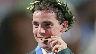 Cian O Connor Winning Olympic Gold With Medal Presentation Athens 2004 Later Stripped Of The Medal [upl. by Svoboda]