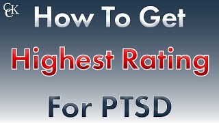 PTSD Rating Scale for VA Disability Claims Explained [upl. by Gnov]