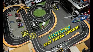 My Scalextric Track Layout Update 2023 [upl. by Laerdna]