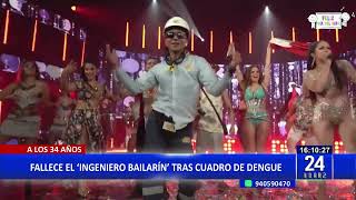 ¡Lamentable ‘Ingeniero Bailarín’ murió a los 34 años en Chiclayo [upl. by Lleirbag679]