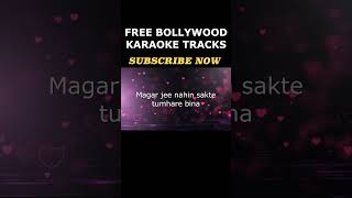 HUMEIN TUMSE PYAR KITNA  karaoke unplugged kishorekumar rdburman omswastikmusic freedownload [upl. by Child812]