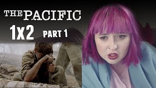 The Pacific 1x2 Extended REACTION Part 1  Basilone [upl. by Enomaj]