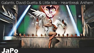 〖和訳・日本語〗Galantis David Guetta amp Little Mix  Heartbreak Anthem Lyrics [upl. by Fisken]