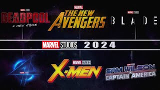 NEW OFFICIAL MARVEL STUDIOS 202425 RELEASE SCHEDULE REVEALED [upl. by Henley]