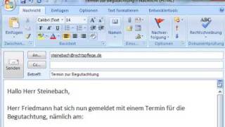 Voice Pro 12 Spracherkennung EMails diktieren in Outlook [upl. by Salokkin]