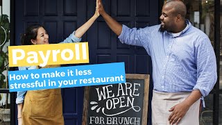 How to Make Restaurant Payroll Less Stressful  Restaurant Accounting restaurantfinances [upl. by Jarad]