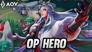 NEW HERO MING SHIYIN GAMEPLAY  OP HERO  ARENA OF VALOR [upl. by Lejeune]