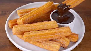 How to make PERFECT CHURROS with Hot Chocolate [upl. by Sachsse837]