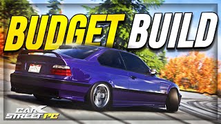 I Made A BUDGET E36 Drift BUILD IN CarX Street PC 300000 [upl. by Ignace19]