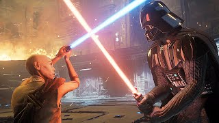 Darth Vader Vs Cere Fight Scene 4K 2023  Star Wars Jedi Survivor [upl. by Ecarret]