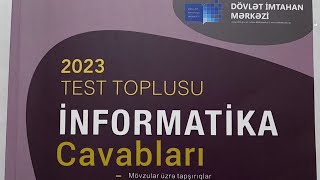 İnformatika Test Toplusu Cavabları 2023 [upl. by Ahsimaj406]