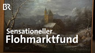 Sensationeller Flohmarktfund Kirche im Schnee  Kunst  Krempel  BR [upl. by Annaujat]