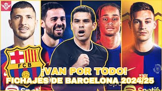 FICHAJES y NUEVO DT del BARCELONA para la Siguiente Temporada 202425  ¡La Revolución Blaugrana [upl. by Oneill]