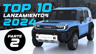 Top 10 Lanzamientos de Autos 2024  Parte II  Descubre los INCREIBLES modelos [upl. by Yffat]