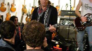 2 The Scorpions Matthias Jabs James Kottak and Pawel Maciwoda  MJ Guitars Dec12 2012 [upl. by Nhguaved619]