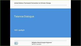 NDC Spotlight – 10min with UNFCCC on Talanoa Dialogue [upl. by Donia]