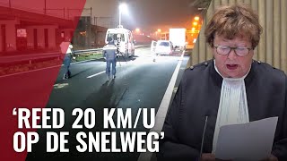 Vrachtwagenchauffeur veroorzaakt dodelijk ongeluk op A10 [upl. by Doy]