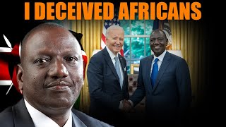 I deceived Africans especially Kenyans  Kenya William Ruto Exposed [upl. by Enialem]